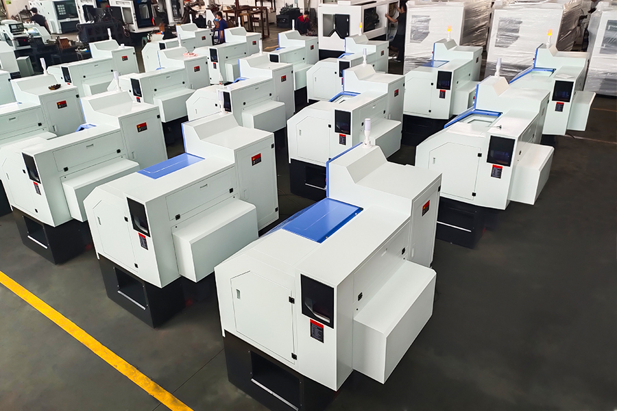 Meneroka Ketepatan: Katil Slant Automatik Penuh Mengubah CNC Lathe